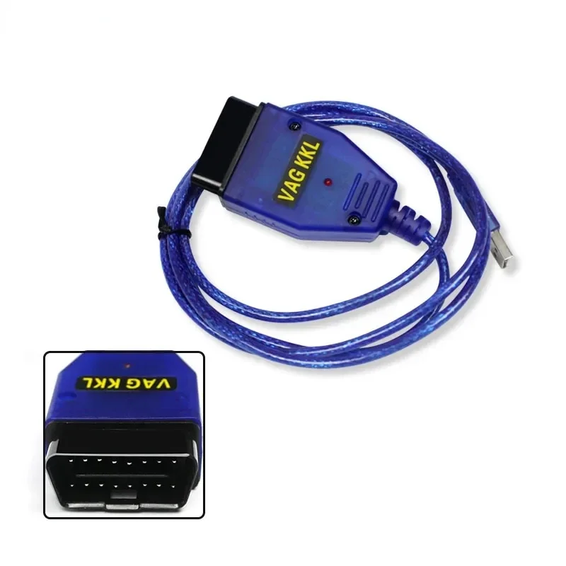 Vag409.1 Vag 409 Cavo Usb Per Volkswagen Audi Inspection Line Obd2 Scanner Diagnostico Scan Cable Diagnostic Tool Vag-Com_Kkl409