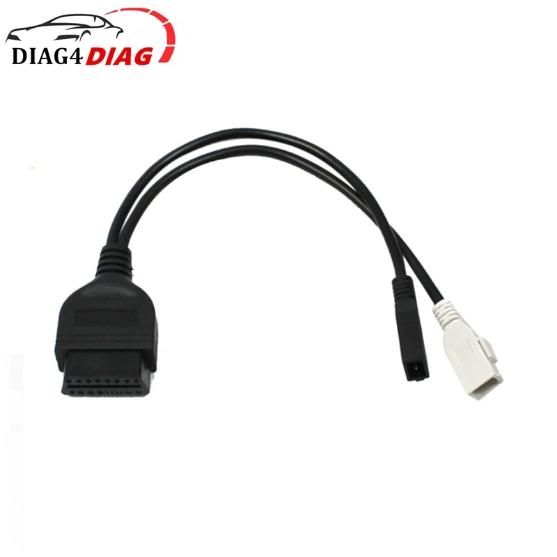 Per Audi 2 X2Pin Connettore Obd Obd2 2P + 2P A 16Pin Adattatore Vag Per Connettore Di Trasferimento Audi 2P + 2P A 16Pin Veloce