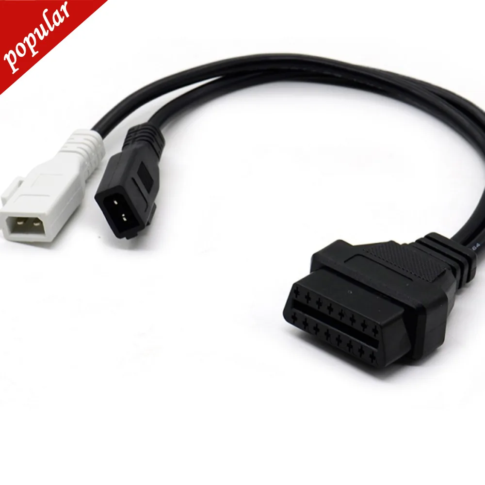 Per Adattatore Vag Per Connettore Di Trasferimento Da Audi 2P + 2P A 16Pin Per Connettore Adattatore Audi 2X2 Obd Obd2 2P + 2P A 16Pin