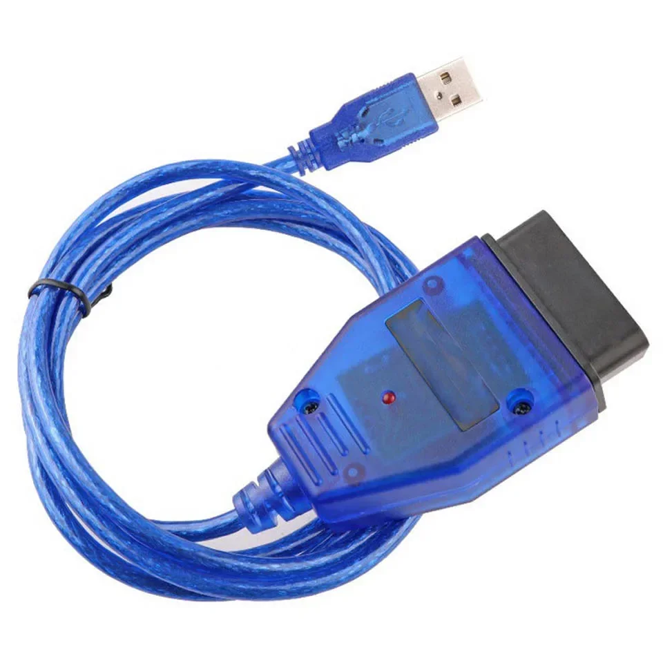 Buona Interfaccia Del Cavo Usb Vag Con Chip Ch340 Per Kkl Usb Obd Obd2 Diagnostic 16Pin 409 Cable Scanner Obdii Per Audi/Skoda