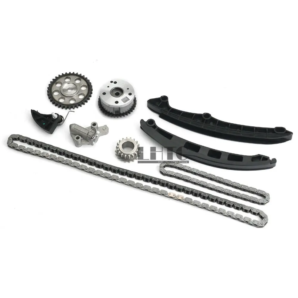 Kit Unità Di Regolazione Tendicatena Distribuzione 9Pcs Per Vw Audi Skoda Seat 1.6 1.4 Tsi Per Motore Vag 1.4 Tsi / 1.6 Fsi Ea111