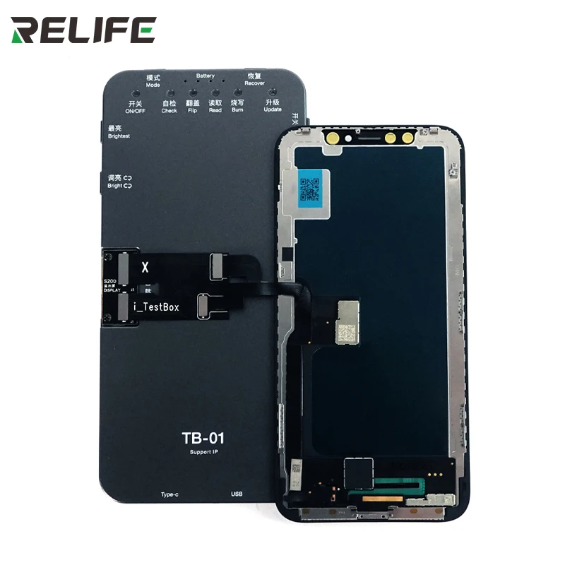 Rl Tb-01 17 In 1 Tester Display Multifunzionale Sensore Di Luce A Vero Tono Riparazione Test Lcd Per Iphone 12Mini 12 Pro Max A 6S