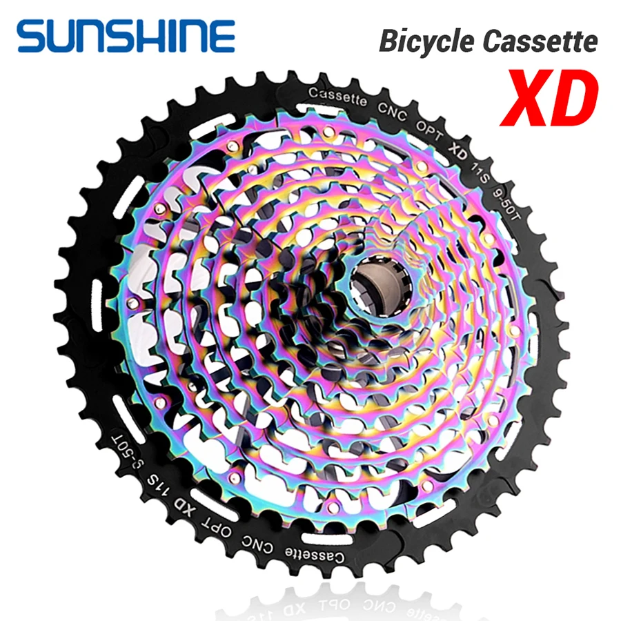 Sunshine Xd Cassette 11/12 Velocità 46T 50T K7 Cassetta Xd 11V 12V Mtb Ruota Libera Per Sram Gx Eagle Xx1 X01