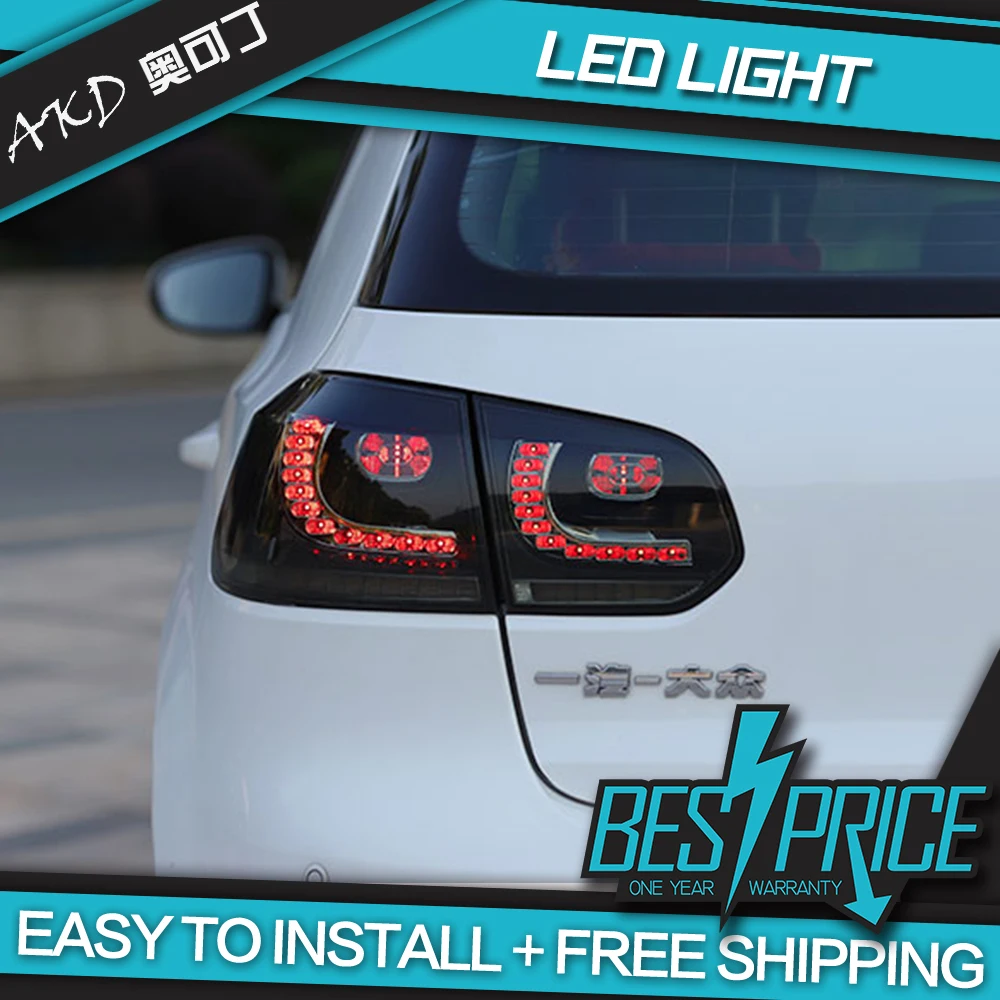 Akd Tuning Cars Fanali Posteriori Per Vw Golf 6 Fanali Posteriori Mk6 R20 Fanali Posteriori Led Drl Luci Di Marcia Fendinebbia Luce Di Segnalazione Di