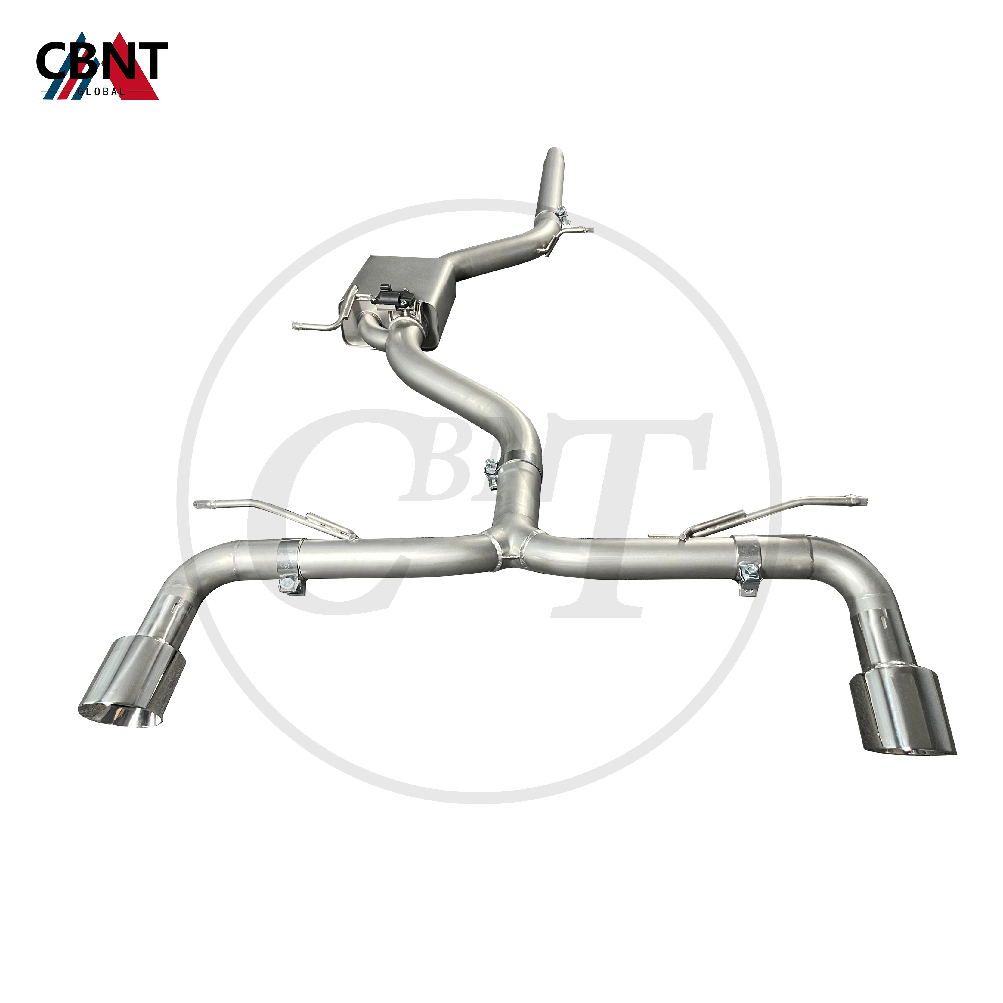 Cbnt Per Vw Golf Mk6 Mk7 Gti Golf 6/7 Gti Tubo Di Scarico Valvetronic Catback Marmitta Con Valvola Ss304 Tuning Sistema Di Scarico
