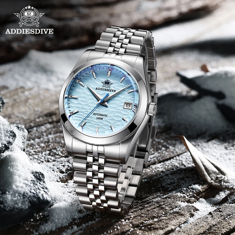 Addiesdive Orologio Automatico Da Uomo Nuovo 10Atm Orologio Da Polso Da Uomo Sportivo Da Subacqueo Automatico Resistente All'Acqua Reloj Hombr