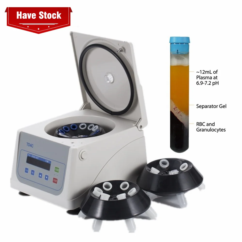 Td4C Prf Centrifuga Centrifuga Portatile Clinica Prp Centrifuga