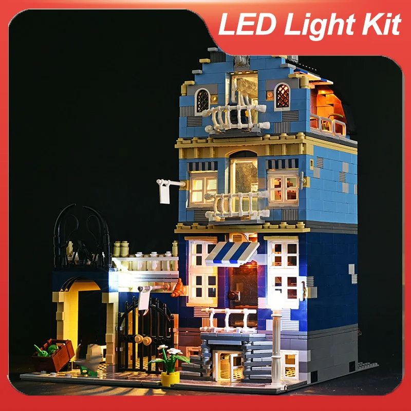 Kit Luci Led Per Market Street Compatibile 10190 (Solo Illuminazione Inlcuded)