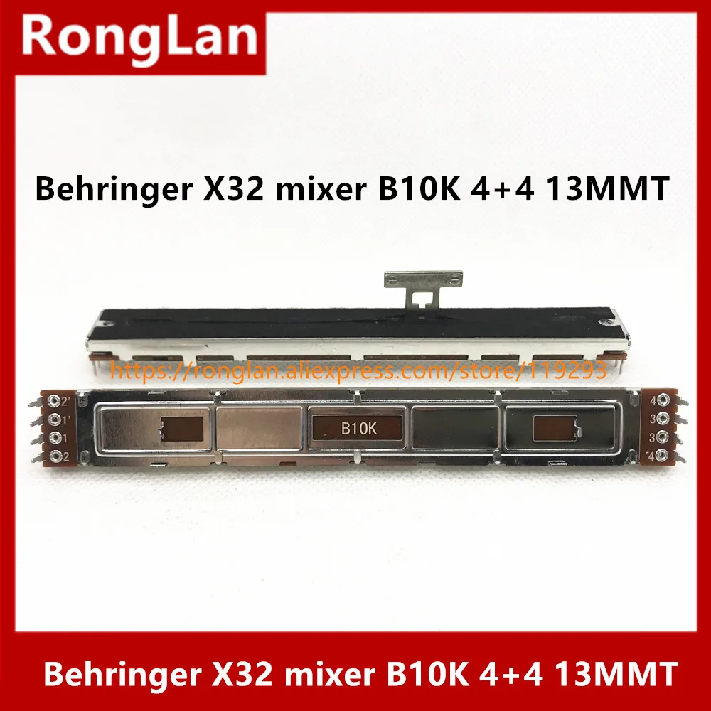 [Belle] 12.8Cm 128Mm Behringer X32 Mixer B10K Doppio Mixer Potenziometro 4 4 8 Piedi 13Mmt Potenziometro Scorrevole-5 Pz/Lotto