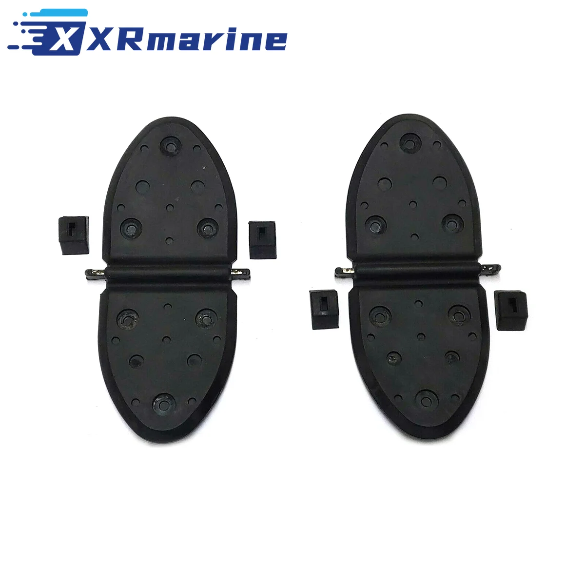 Coppia Di Flappers Di Scarico Gruppo Otturatore Ad Acqua Per Azionamento Di Poppa Mercruiser 4.3-8.1L 807166 A1