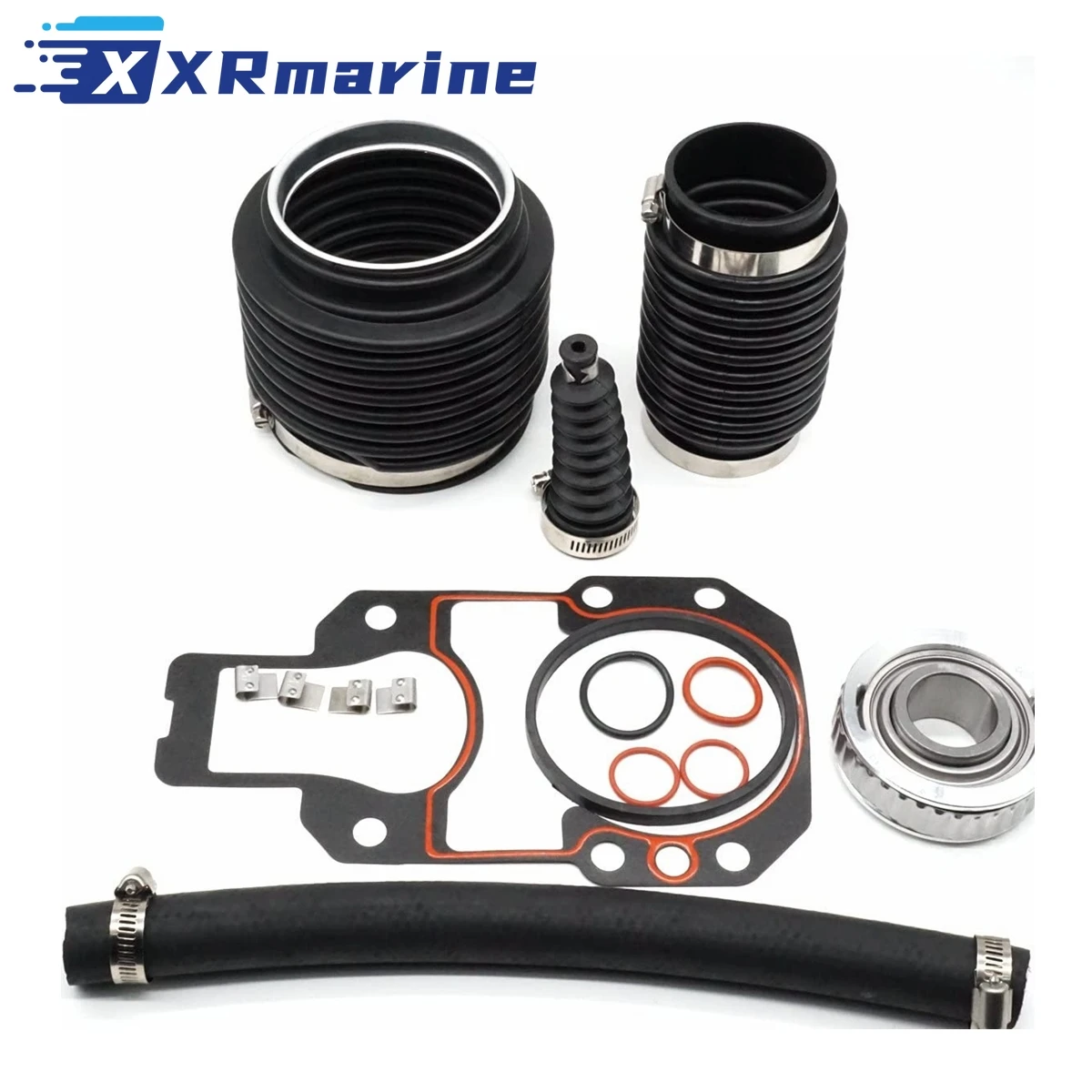 Muslimfor Mercruiser Alpha One Gen 2 Kit Di Riparazione Della Guarnizione Di Poppa A Soffietto Con Cuscinetto Cardanico