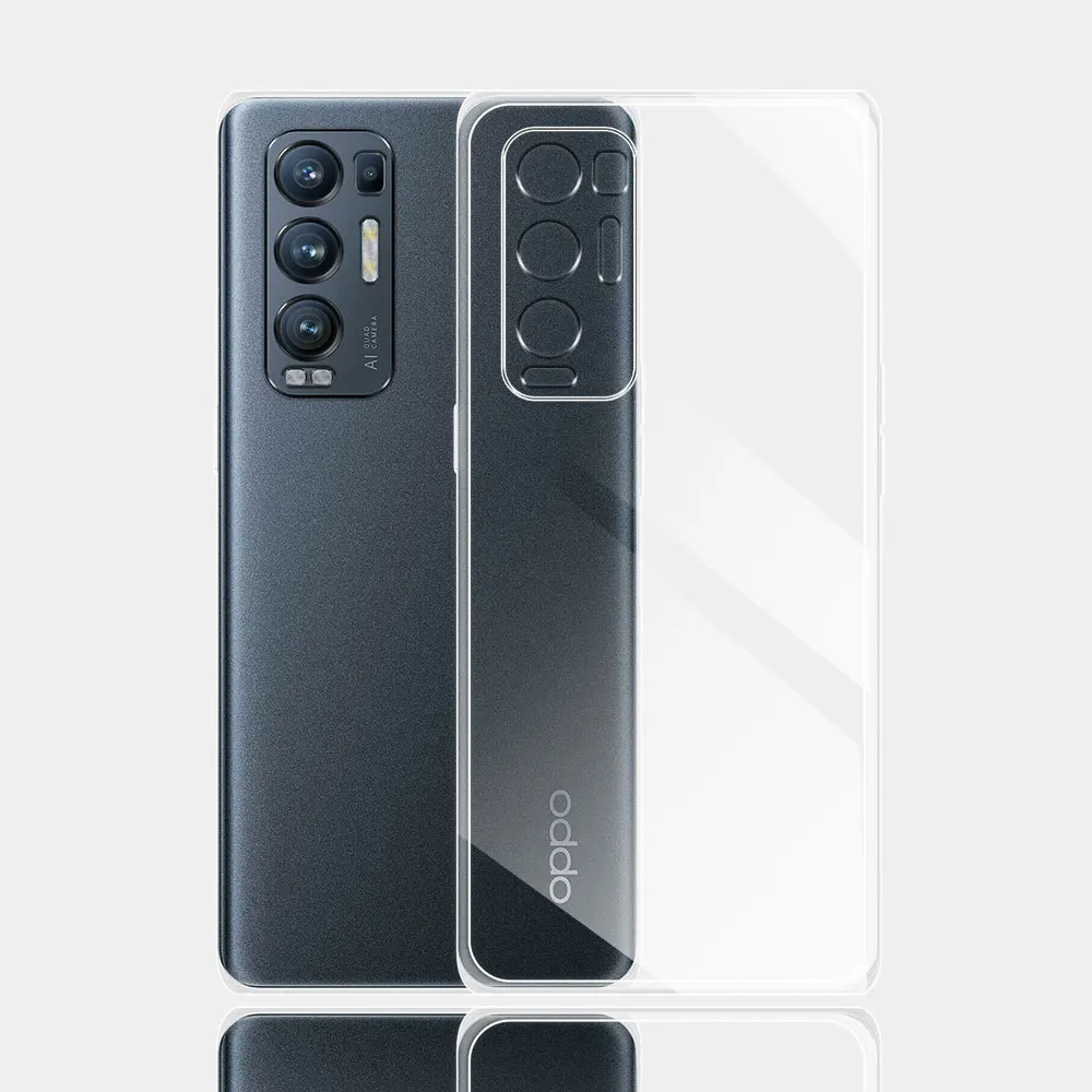 Per Oppo Find X3 Neo Case Ultra Sottile Silicone Morbido Tpu Cover Posteriore Trasparente Per Oppo Find X3 Lite Coque Per Oppo Find X3 Neo Fundas