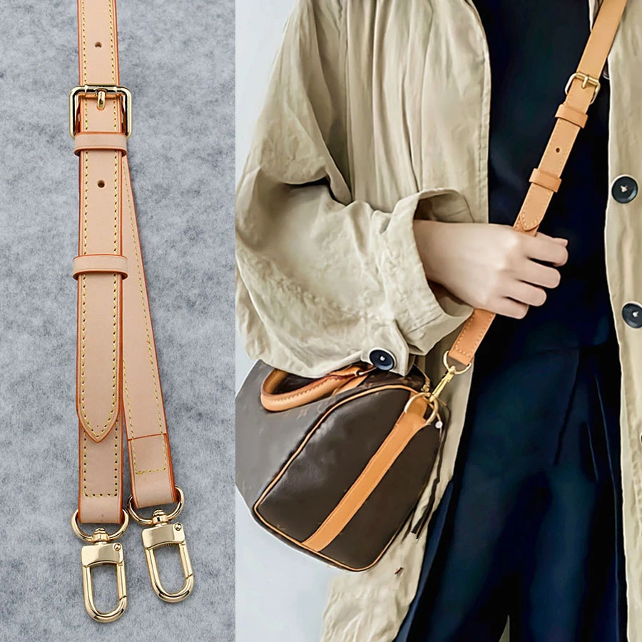 100% Cinturino Per Borsa Regolabile In Vera Pelle Per Lv Speedy 20 Spallacci Crossbody Borse Lunghe Accessori Per Borse Da Cintura