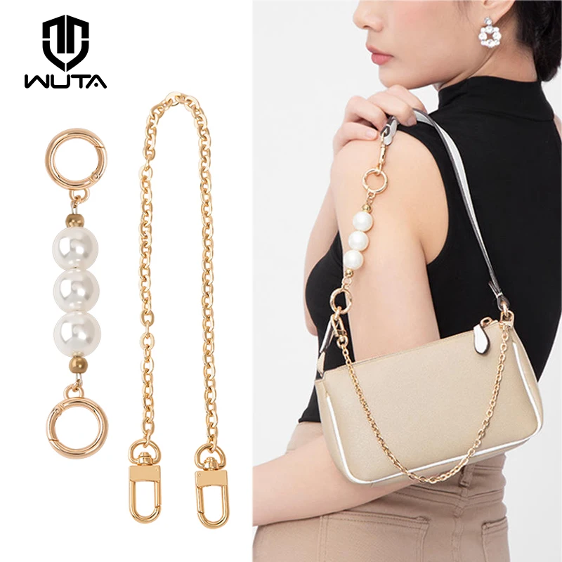Wuta Bag Chain Extender Per For Lv Coach Bags Borsa Di Estensione Della Cinghia Catena Di Perle Ascellare Borsa Diagonale Accessori Per Borsa Da Cintu