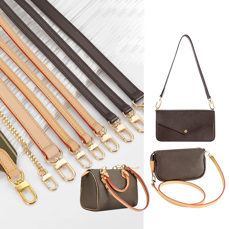 Tracolla Tracolla Per Borsa Per Lv Speedy 20 100% Vera Pelle Crossbody Borse Lunghe Cintura 120Cm Accessori Per Borse