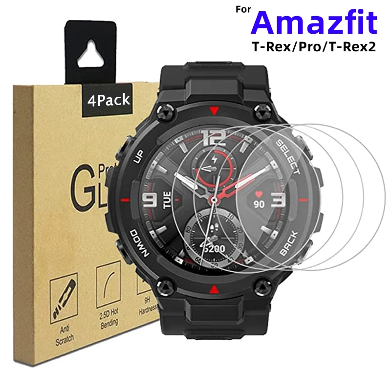Per Amazfit T Rex Pro T-Rex 2 Proteggi Schermo In Vetro Temperato Amazfit Trex 2 T-Rex Pro Pellicola Protettiva Per Huami T Rex Glass