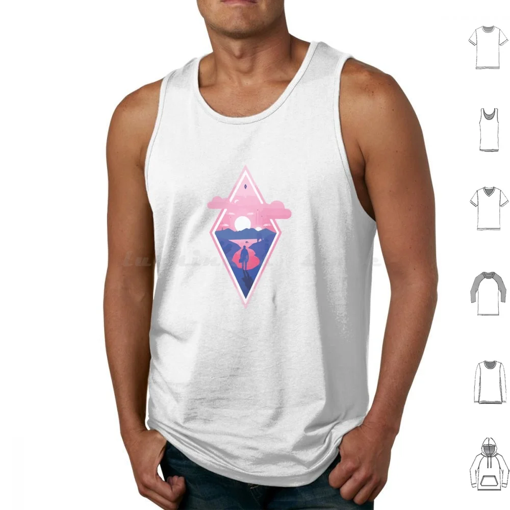 No Man'S Sky Canotte Gilet Senza Maniche No Mans Sky No Mans Sky Logo No Mans Sky No Mans Sky No Mans Sky Geek Game Videogioco Space
