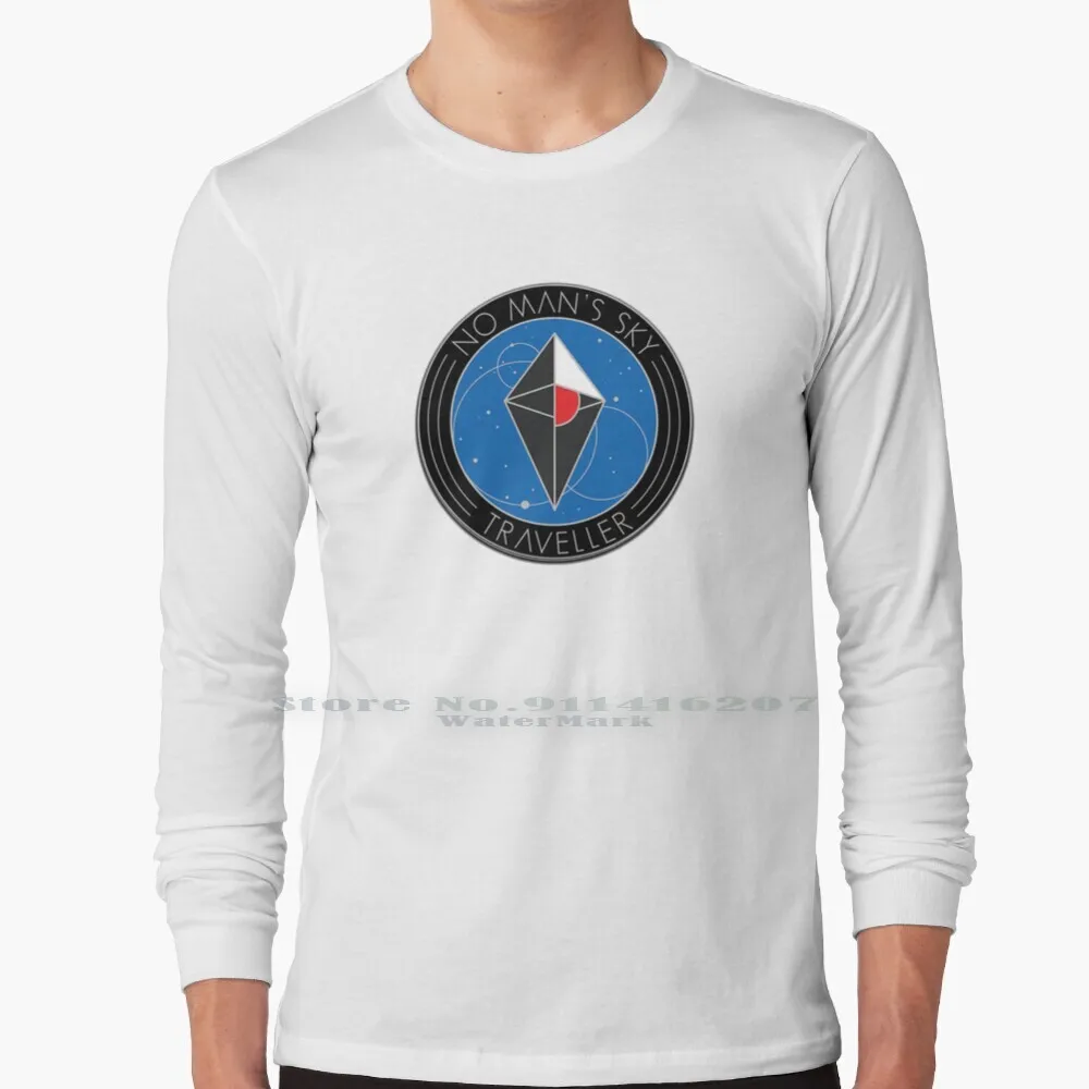 No Man'S Sky T Shirt 100% Puro Cotone No Mans Sky No Mans Sky Atlas Logo Atlas Logo No Mans Sky Atlas No Mans Sky Geek
