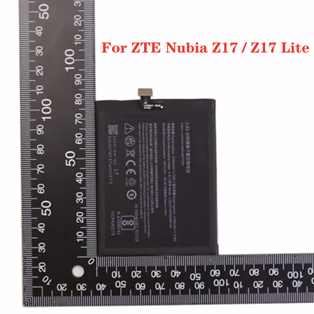 New 3200Mah Li3932T44P6H806139 Battery For Zte Nubia Z17 / Z17 Lite Z17Lite Nx591J Nx563J Mobile Phone Battery
