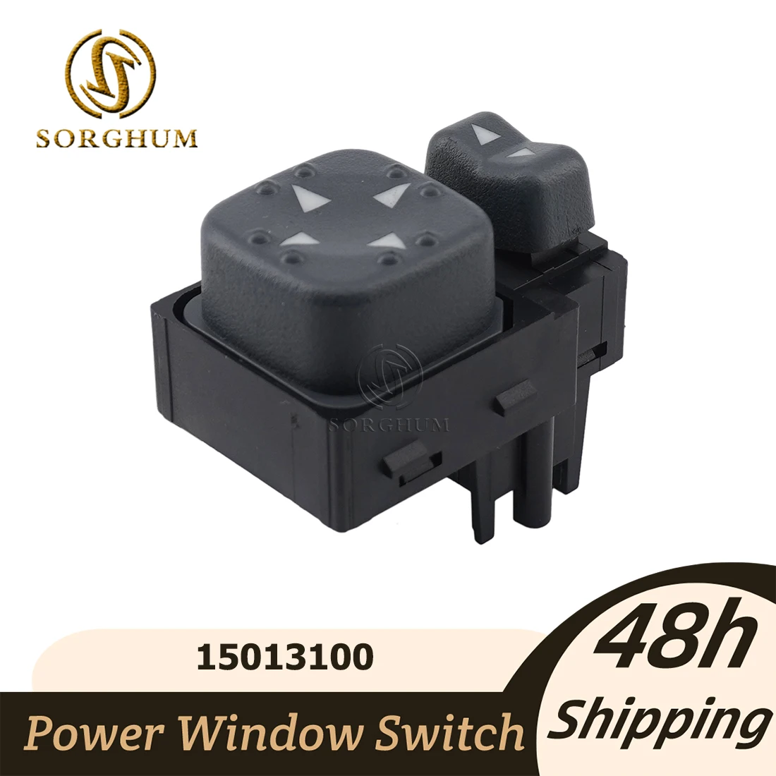 Sorgo Specchietto Retrovisore Regolatore Pulsante Interruttore Per Chevrolet Blazer Gmc Jimmy Sonoma Olds Bravada 15013100 15720520 19259976