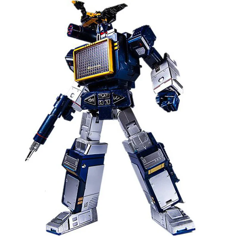 Thf Thf-01J Thf01J Soundwave Capolavoro Trasformazione Action Figure Toy Soundblaster Ko Mp13 Movie Model Deformation Car Robot