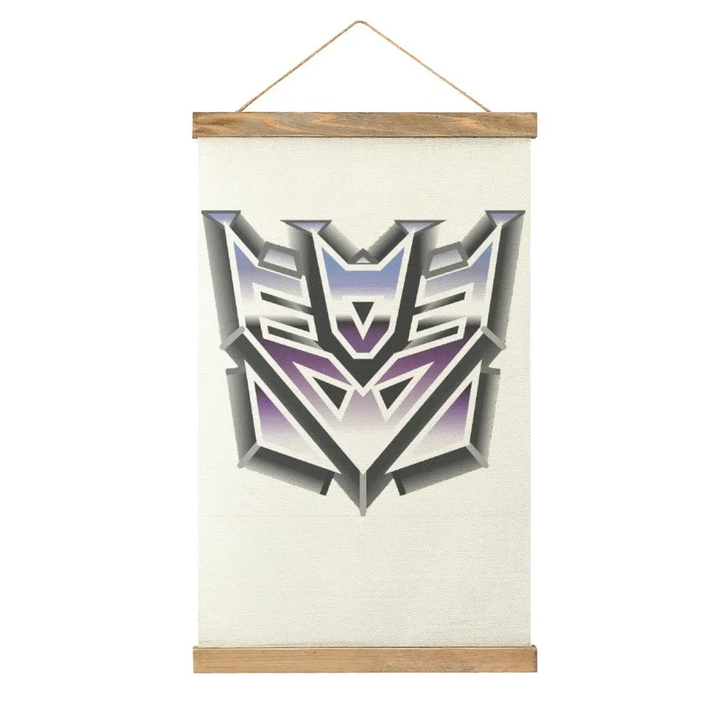 Canvas Hanging Picture Transformer Black Decepticon Soundwave Wordtee Vintage 5 Top Quality Nerd Draw Kitchen Craft Decoration