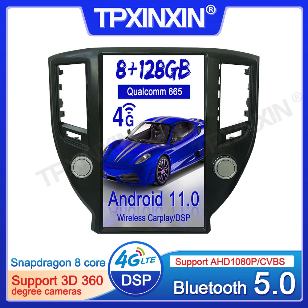 Android 11.0 Qualcomm 8G 128G Autoradio Per Toyota Crown 2014 Car Audio Navigation Multimedia Dvd Registratore Stereo Wifi Dsp