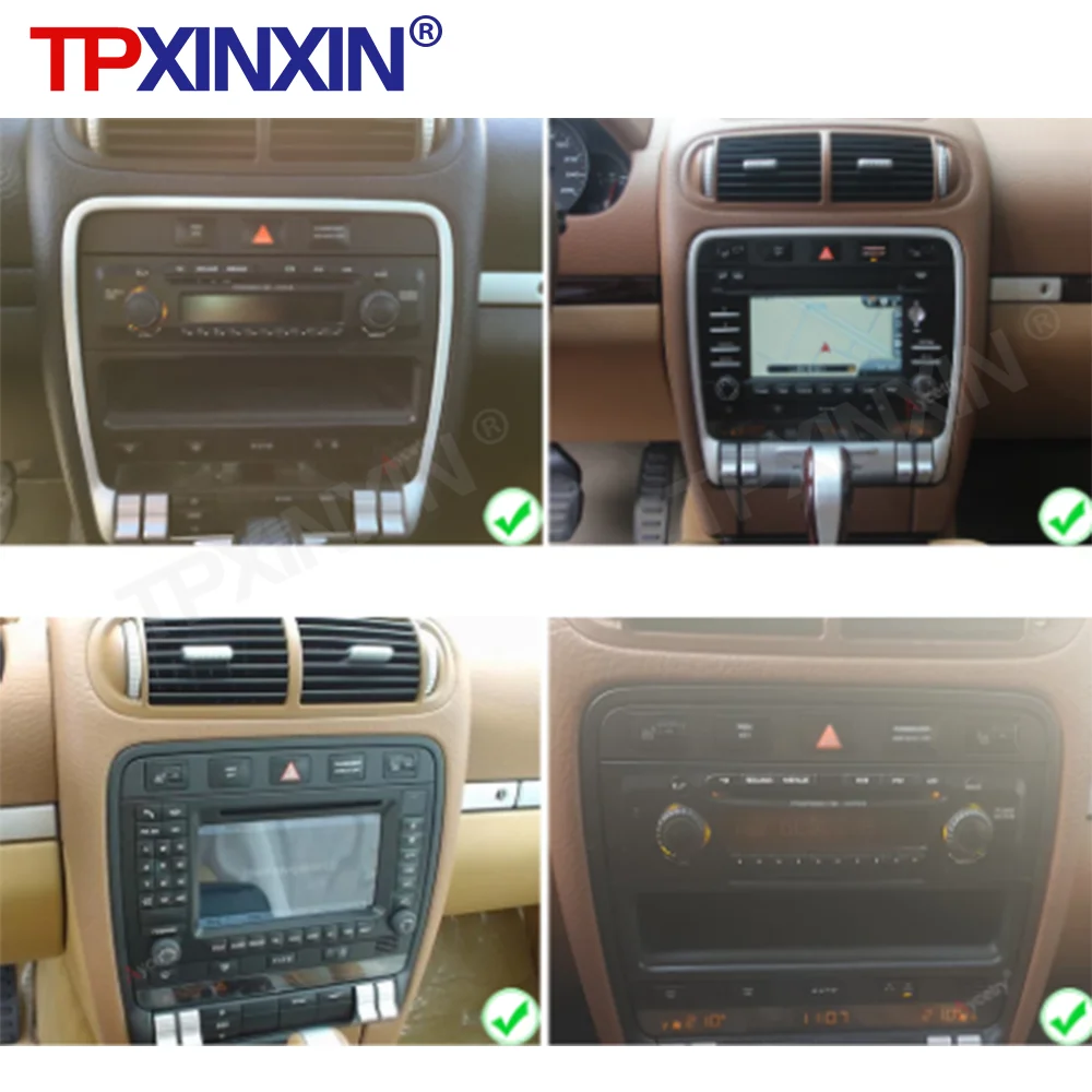 Android 10 Per Porsche Old Cayenne Carplay Dab Incorporato Car Dvd Multimedia Lettore Video Radio Stereo Unità Di Navigazione Gps
