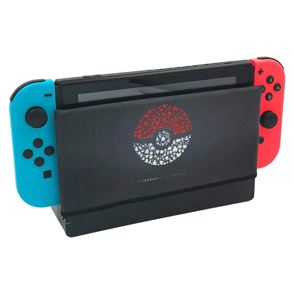 Nintendo Switch Dock Cover Manica Dock Calzino Decalcomania Morbida Pelle Scamosciata Accessori Antigraffio Adatto Per Dock Switch Oled Nintendo