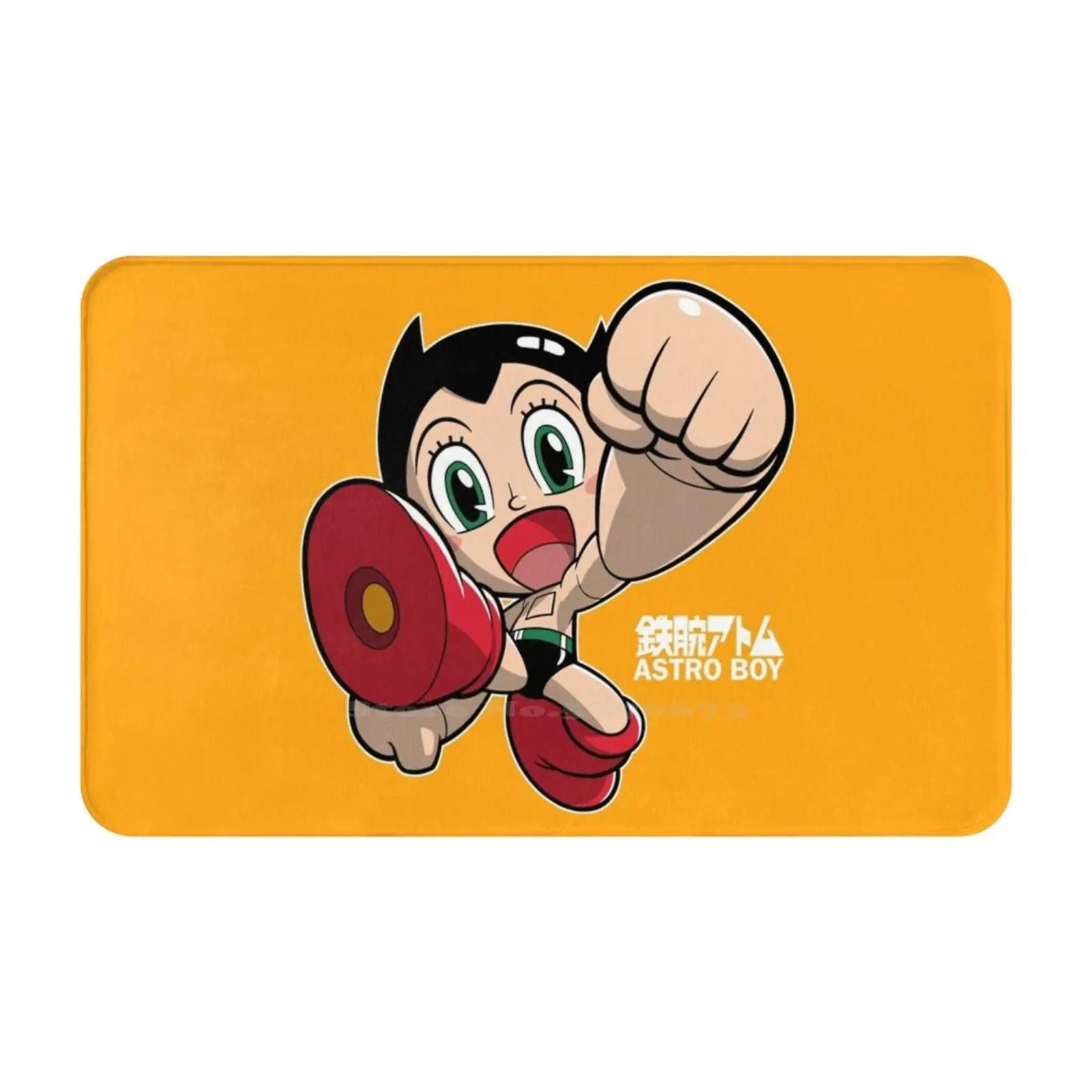 Mighty Atom! Soft Foot Pad Room Goods Tappeto Tappeto Mighty Atom Astro Boy Osamu Tezuka Robot Chibi Phil Postma Factory