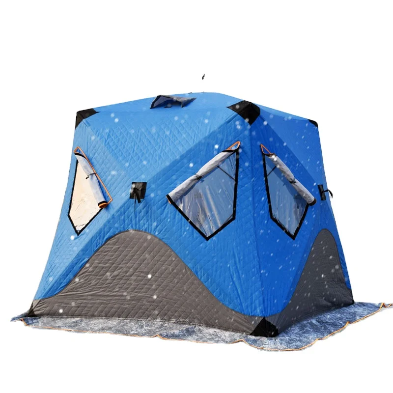 Yousky High Insulated Winter Outdoor Carp Cube Grandi Tende Da Sauna Portatili Warm Large Ice Fishing Tent Dome