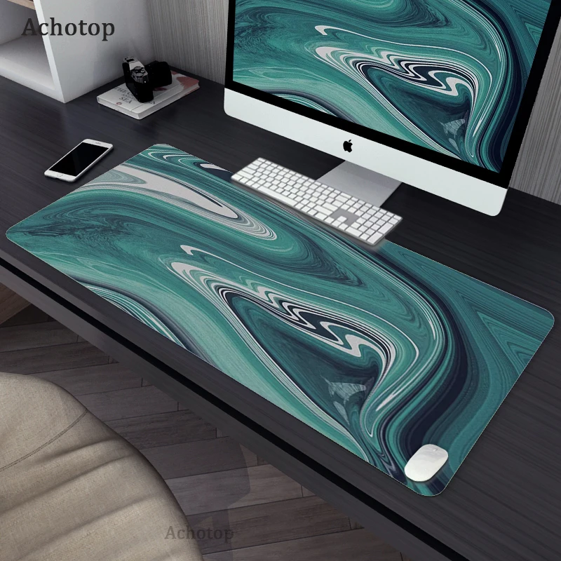 Original Art Mousepad Large Gamer Mouse Pad Strata Liquid Laptop Keyboard Mousepads Notebook Office Tappeti Rubber 900 X40 0Mm Tappeto