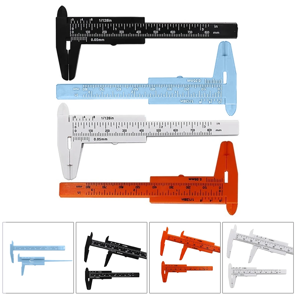 1Pc 0-80Mm Calibro A Corsoio Scorrevole Strumento Di Misurazione Scala Righello Micrometro Per Test Di Misurazione Dei Gioielli Strumenti Manuali
