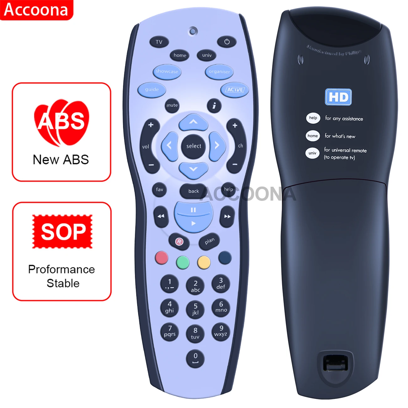 Telecomando Per Tata Sky + Plus Hd Set Top Box Con Registrazione