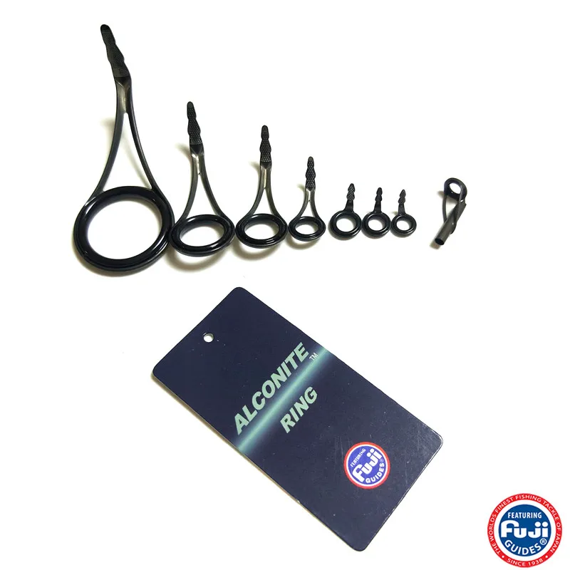 Br Wi & Wa Fuji Ly + Log Guide Kit Kit Guida Di Alta Qualità Un Set 8Pcs Riparazione Guida Canna Da Pesca