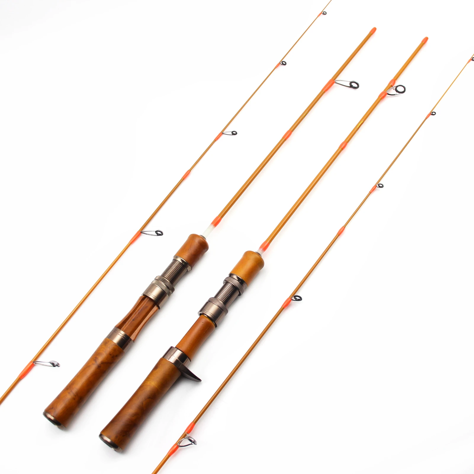 1.4M Ul Slow Spinning Casting Lure Rod 1.5-8G Lure Canne Ultraleggere Ultra Light Solid Tips Trota Stream Fishing Pole Pesca