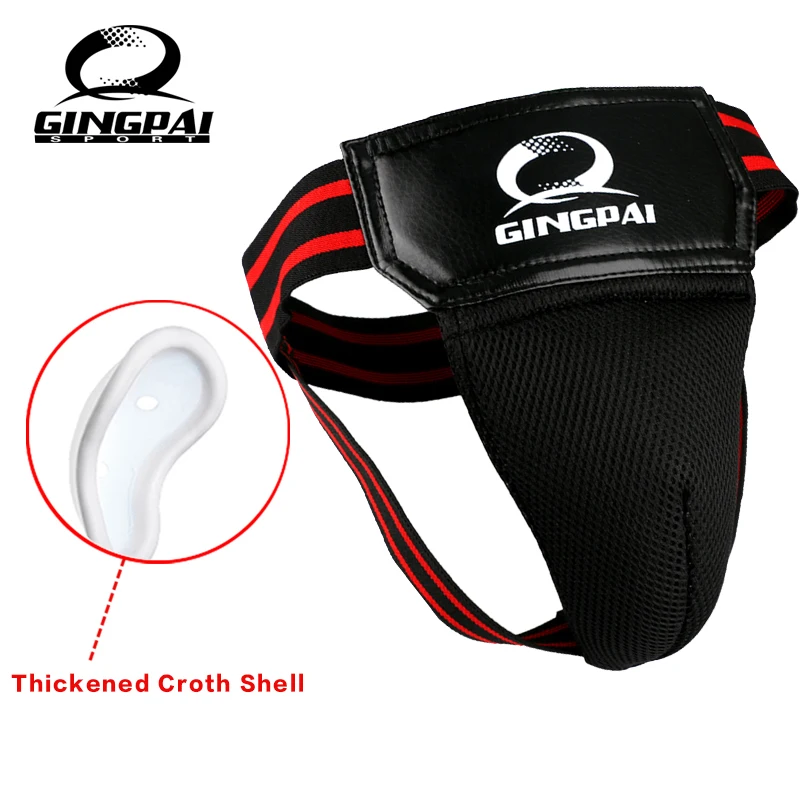 Adulti Uomo Bambini Protezione Cavallo Boxe Sanda Groin Guard Mma Jockstraps Perizoma Taekwondo Karate Allenamento Sportivo Protezione Del Pene