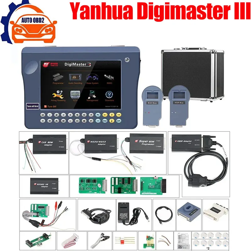 Originale Yanhua Digimaster Iii 3 Ecu Programmazione Master Mile-Age A-Djustment Strumento Diagnostico Nessuna Limitazione Token Set Completo