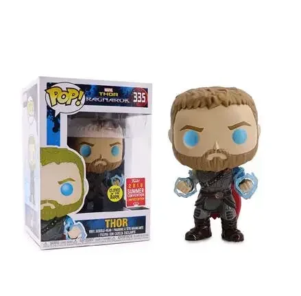 Funko Pop Marvel Thor Ragnarok Thor #335 Action Figure Toys Collection Bambole Regali Per Bambini Pop Figure