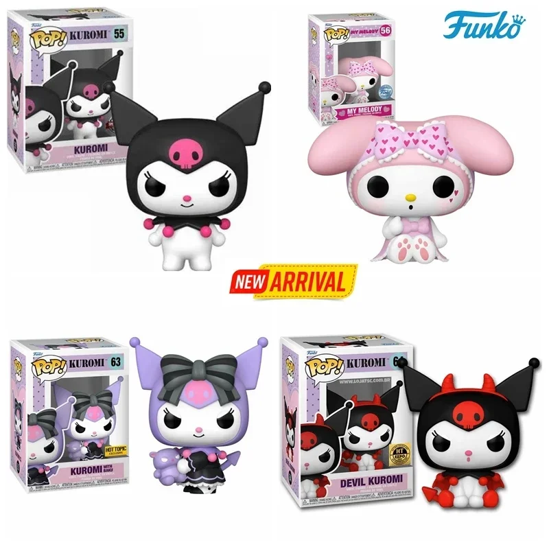 At Rock-Bottom Price Funko Pop Kuromi My Melody 56 # Devil Kuromi 64 # Kuromi Con Baku 63 # Kuromi 55 # Vinyl Doll Figure Model Toy