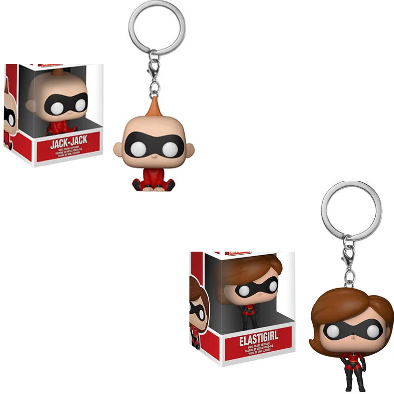 Funko Funko The Incredibles Jack & Elastigirl Vinyl Action Figure Collection Model Toys For Children Christmas Gift Pop