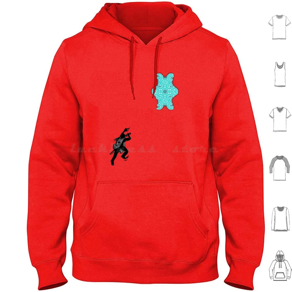 Camicia Del Colossus Felpe Con Cappuccio Manica Lunga Shadow Of The Colossus Wander Colossus Agro Punto Debole