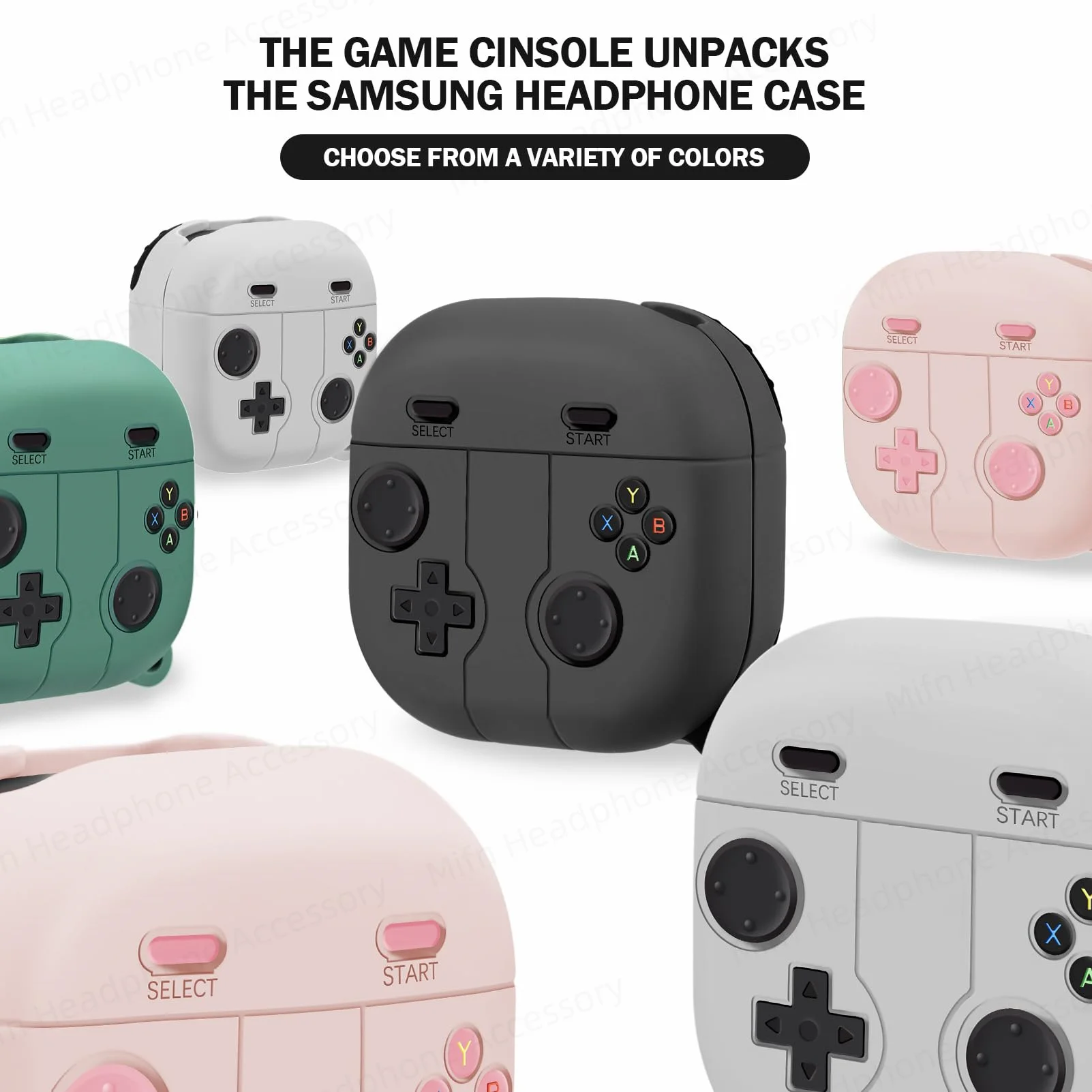 Nuova Custodia In Silicone Per Samsung Galaxy Buds Fe/Buds2 Pro/Buds Live/Buds Pro/Buds 2 Custodia Per Gamepad 3D Custodia Di Ricarica Per Buds Fe Cas
