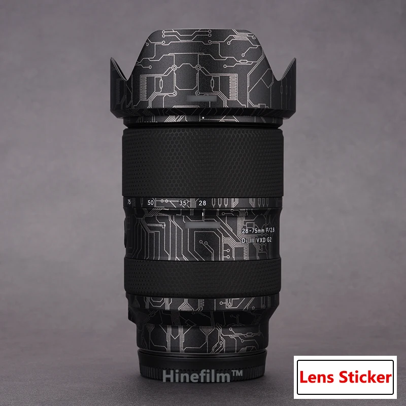 Tamron 28-75 F2.8 G2 Fe Lens Decal Skin Per Tamron 28-75Mm F/2.8 Di Iii Vxd G2 Per Sony Mount Lens Premium Sticker Cover Film