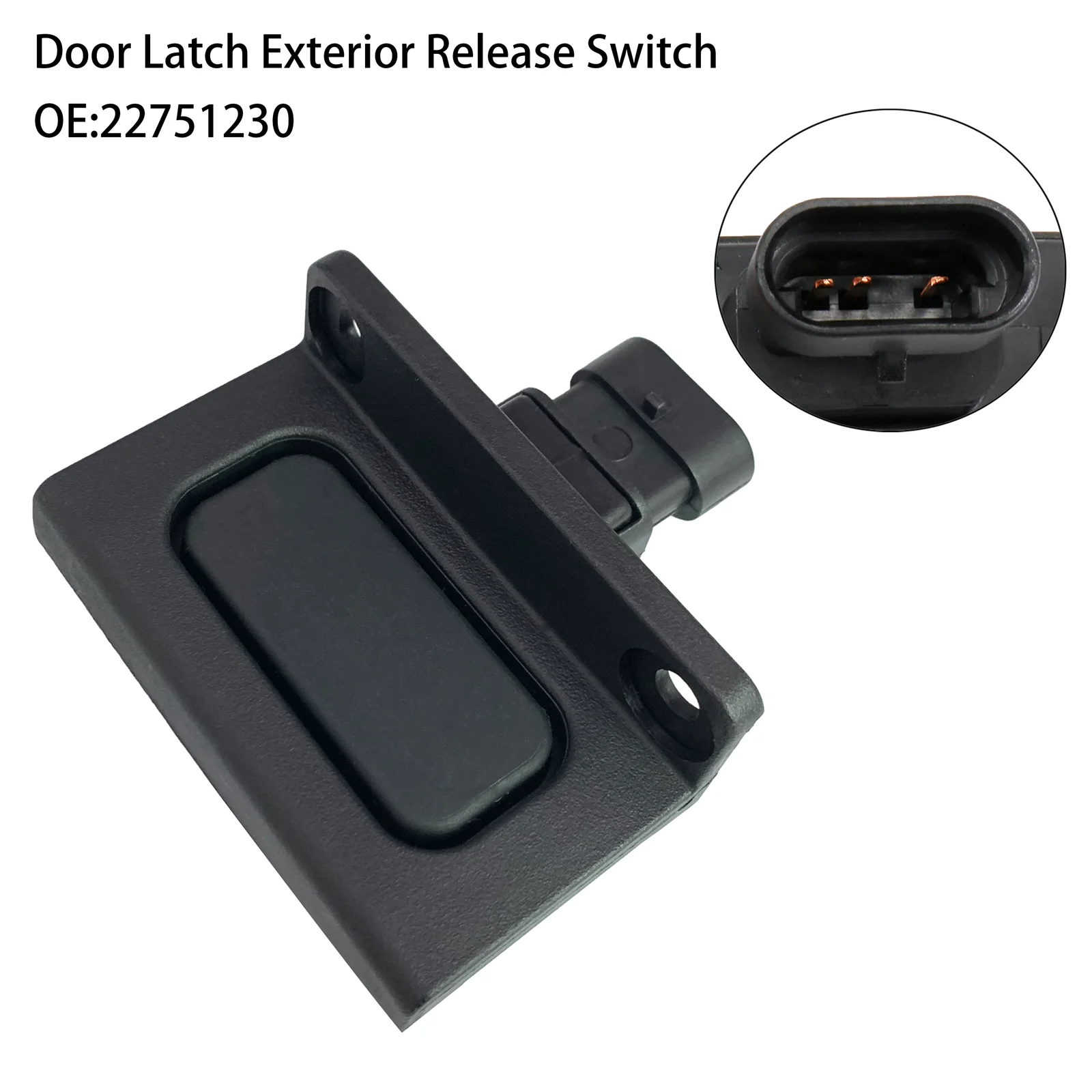 Per 2005-2013 C6 Corvette Gm Interruttore Di Rilascio Porta Esterna Pad 22751230