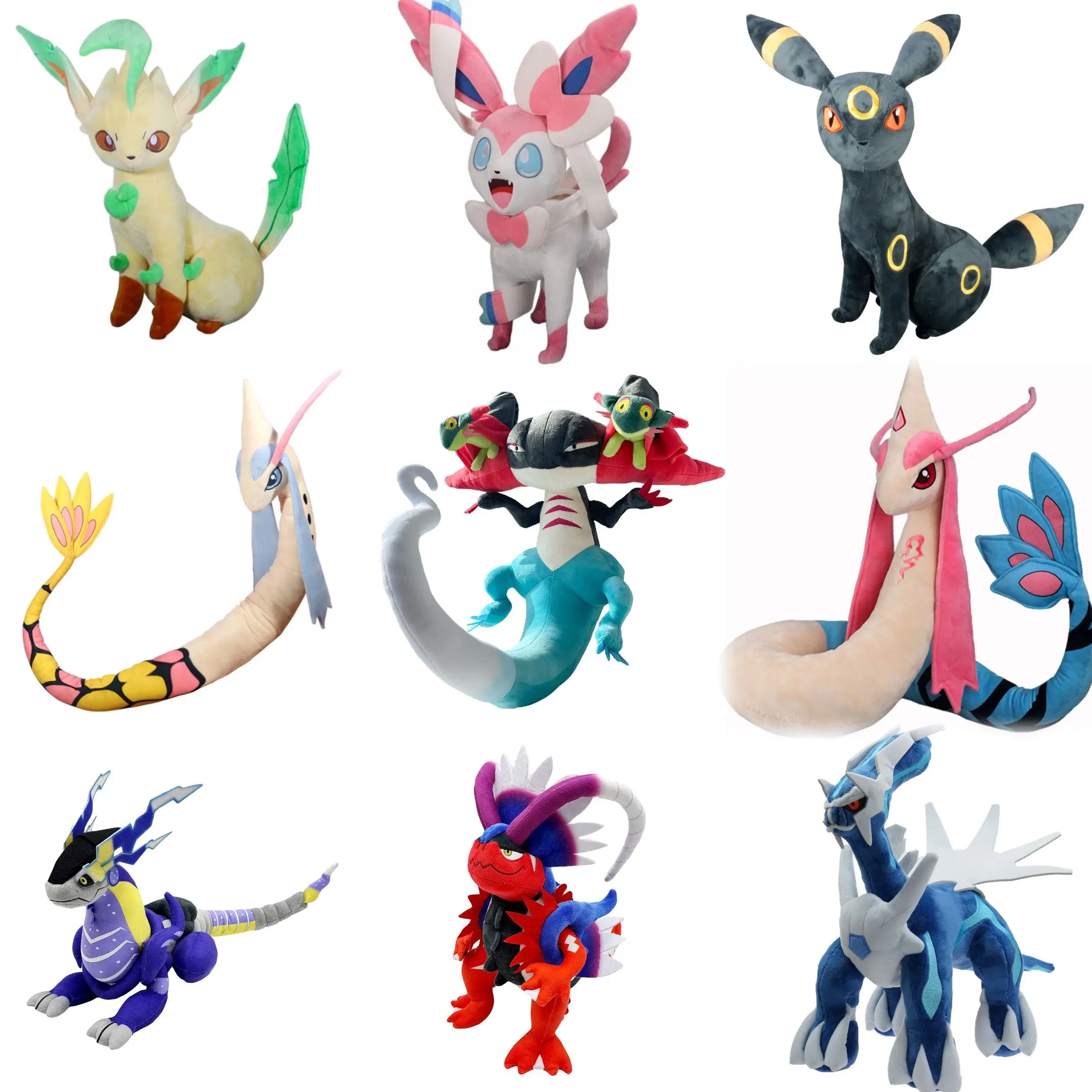 Pokemon Dragapult Peluche Pikachu Miraidon Greninja Sylvion Umbreon Peluche Charizard Milotic Gengar Bambola Bambini Regalo Di Natale