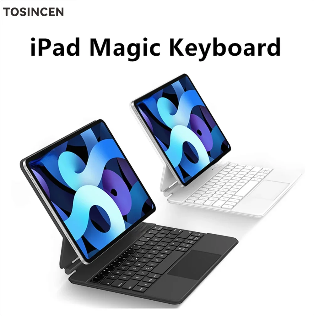 Per Apple Magic Keyboard Case Per Ipad 10Th Air 4 Air 5 10.9 Ipad Pro 11 2022 Per Ipad Pro 11 12.9 Magic Keyboard Arabo Coreano