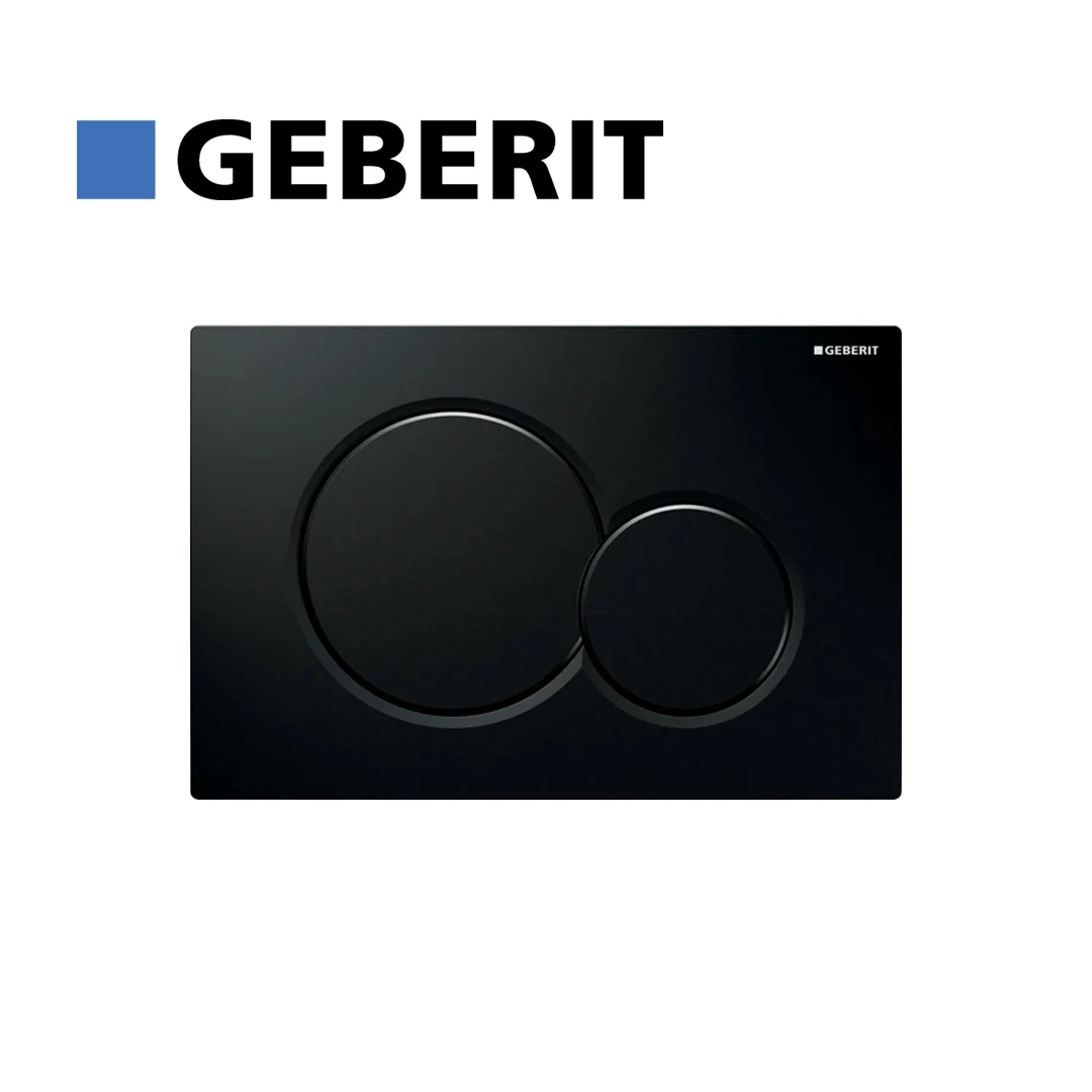 Piastra Attuatore Geberit Sigma01 Per Doppio Scarico: Jet Black Ral 9005 115.770.Dw.5