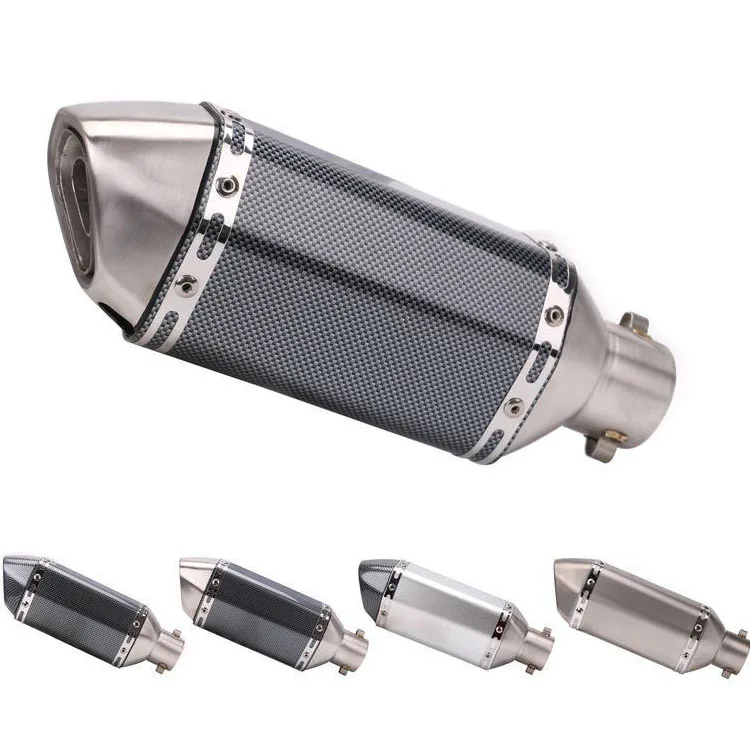 51Mm Universale Moto Tubo Di Scarico Silenziatore Modificato Tubo 300Mm Echappement Moto Per Akrapovic Xj6 Mt07 09 03