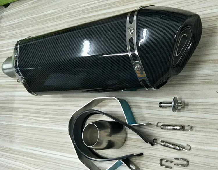 51Mm Accessori Universali Tubo Di Scarico Moto Silenziatore Modificato Tubo Echappement Moto Db Killer Per Akrapovic Xj6 600Gsxr750